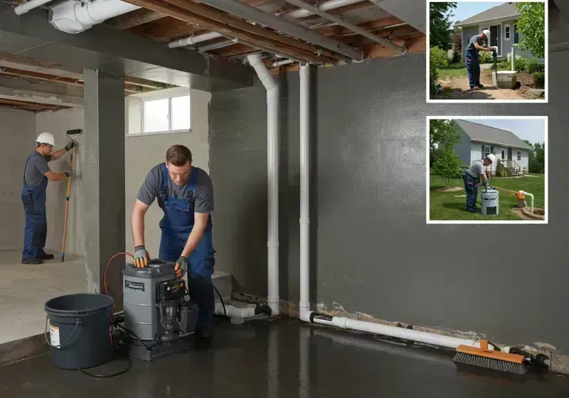 Basement Waterproofing and Flood Prevention process in Halifax, NC